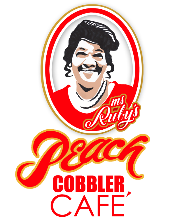 The Peach Cobbler Café logo