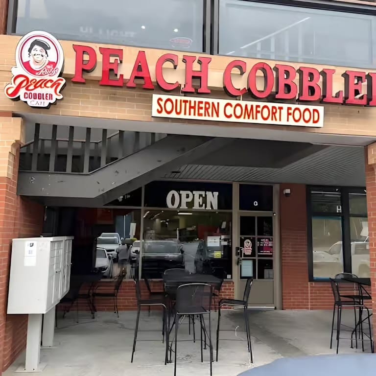 Welcome to Ms. Ruby’s Peach Cobbler Cafe