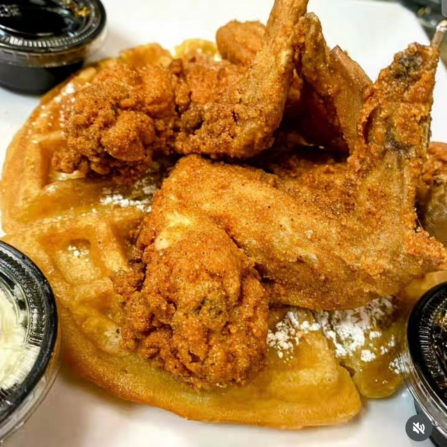 Chicken and Waffles.