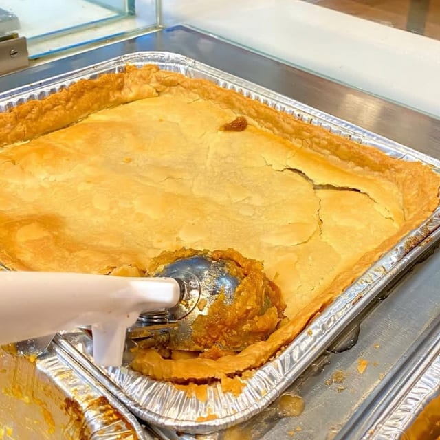 Peach Cobbler.