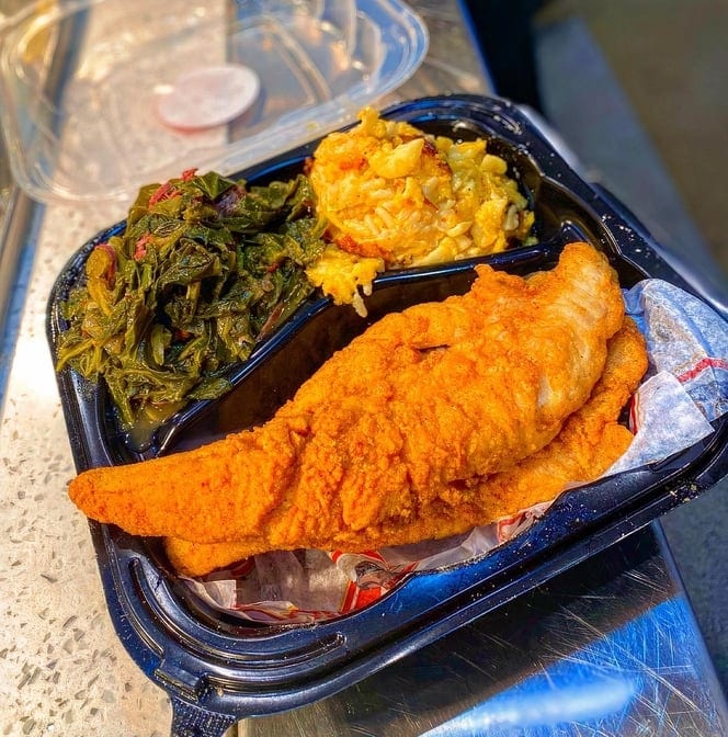 Whiting Fillet Fish Dinner.