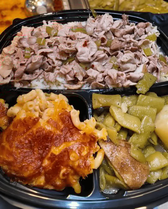 Ms. Ruby's Chitlins Dinner.