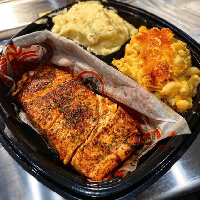 Salmon Dinner.